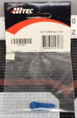 Hitec PN55707 Aluminum Servo Horn HS5125MG {1pc.} NewInPack USA Shipped - Image 1 of 4