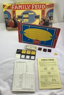 1990 Family Feud Board Game by Pressman Complete in Great Condition FREE SHIP - Image 1 of 4
