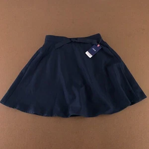 IZOD Girls Size 16 Regular Navy Blue School Uniform Pull-on Scooter Skirt NWT - Picture 1 of 6