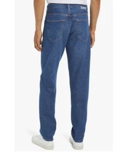 Pantalones de mezclilla para hombre Tellis modernos calce ajustado talla 32 X 34 Revival 100 % biodegradables nuevos con etiquetas - Imagen 1 de 22