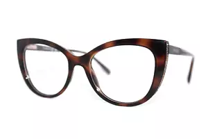 NEW SWAROVSKI SK 5291 052 HAVANA AUTHENTIC EYEGLASSES FRAMES 53-18-140MM W/CASE - Picture 1 of 9