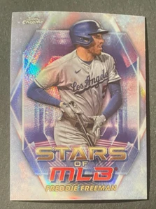 Freddie FREEMAN 2023 Topps Cromado Estrellas de MLB #SMLBC-27 Los Angeles Dodgers - Imagen 1 de 2