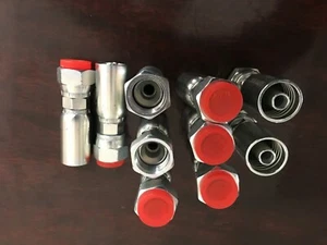 10 PK FJX-08-10 1/2" Hose x #10 JIC 37° Female Swivel Hydraulic Hose Fitting HY - Picture 1 of 3