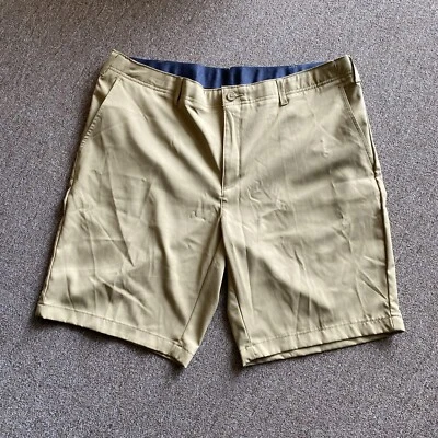 Shorts de golfe BCG masculino essencial 40W academia cáqui bronzeado bolsos leves pés planos - Imagem 1 de 4