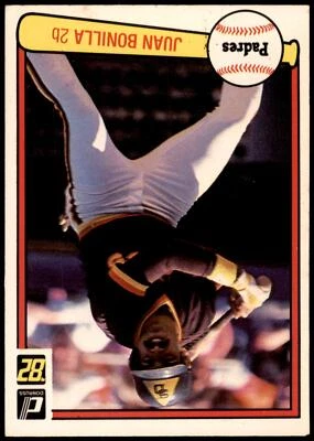 Juan Bonilla #220 1982 Donruss - Image 1 of 2