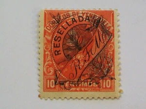 1900 Venezuela Stamp Scott #143 MH, Simon Bolivar, RTM Overprint - Picture 1 of 2