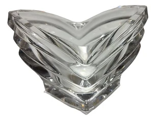 Candelabro votivo de cristal Mikasa vintage diseño de tulipán Art Deco Alemania SN017 - Imagen 1 de 12