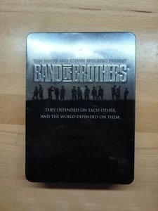 Band of Brothers 6-Disc DVD Set Collector's Tin Hanks Spielberg HBO - Picture 1 of 7