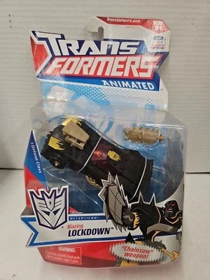 Transformers Animated - Decepticon Lockdown     Deluxe Class -New - Sealed - Image 1 of 4