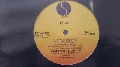 12" LP Falco - Wiener Blut US Promo Vinyl - Image 1 of 4