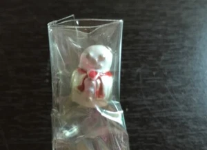 Glücklicher Schneemann Charm zum Selbermachen Halskette Armband - Bild 1 von 2