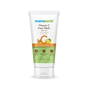 Mamaearth Face Wash with Vitamin C and Turmeric for Skin Illumination 50ml