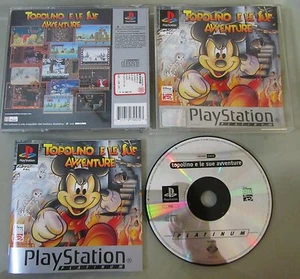 Topolinio e le sue avventure Platinum - Sony Playstation PS1 PSX PAL - Imagen 1 de 1