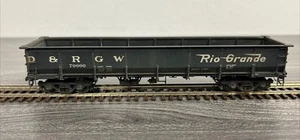 W&R Enterprises HO Brass -Version 2 42’ - 2” Coal Gondola D&RGW #70000 Weathered - Picture 1 of 13