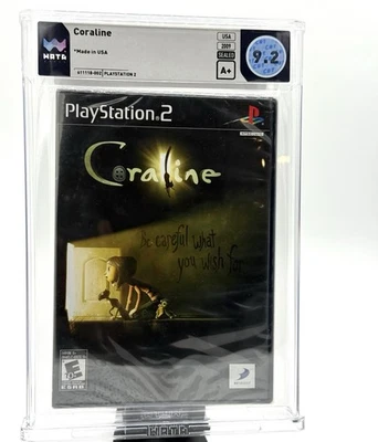 Coraline (Sony PlayStation 2, 2009), GRADED WATA 9.2A+ - Image 1 of 2