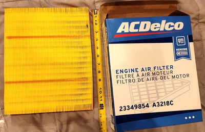 NUEVO Filtro de aire genuino del motor ACDelco GM OE GM# 23349854 ACD# A3218C Foto 1 de 4
