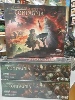 ASMODEE IL SIGNORE DEGLI ANELLI: IL DESTINO DELLA COMPAGNIA Z-MAN GAMES ITA