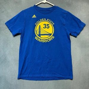 Adidas NBA Kevin Durant #35 Golden State Warriors T-Shirt Youth Large 14/16 - Picture 1 of 5