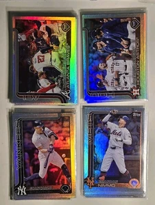 2025 Topps Series 1 Rainbow Foil Parallel 31 Card Lot No Duplicates See Pics - Picture 1 of 24