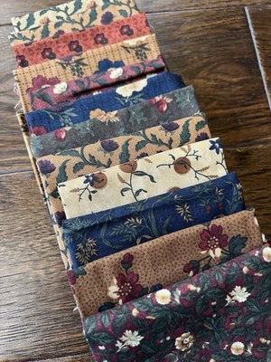 Lot 11 MODA Kansas City Troubles -Variety Fabric- 12 Fat Eighths (18”x 10”) VTG - Image 1 of 4