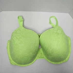 Neu Victorias Secret Pink Wear Everywhere T-Shirt BH neongrün Push Up  - Bild 1 von 8