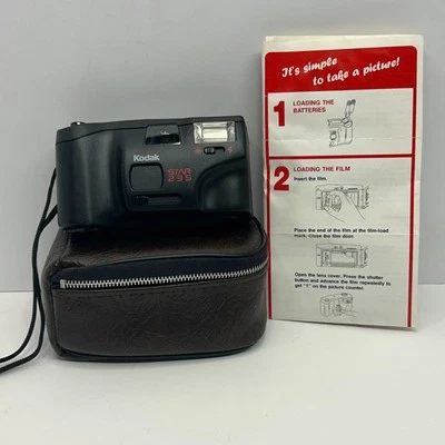 Cámara Kodak Star 235 de colección, con folleto de instrucciones/manual y estuche EXCELENTE Foto 1 de 4