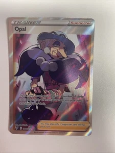 Pokemon TCG SWSH04: Vivid Voltage #184/185 ópalo (arte completo) casi nuevo envío gratuito - Imagen 1 de 2