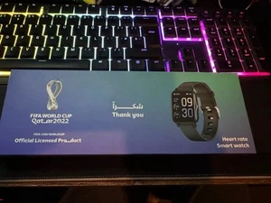 FIFA World Cup 2022 Qatar Official Heart Rate Smart Watch - Picture 1 of 2