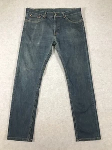 Levis 508 Jeans Mens 33x32 (Fits 35x30.5) Slim Straight Med Wash Western **Read - Picture 1 of 17