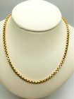 9ct Yellow Gold Square Box Belcher Chain – 3.3mm – 20"