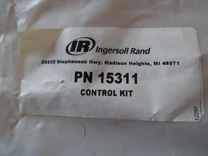NEW INGERSOLL RAND 15311 CONTROL KIT - Picture 1 of 5
