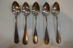 5 PEQUEÑOS K.T. CUCHARAS BEBÉ Krupp BERNDORF Plateadas De Colección - Imagen 1 de 5