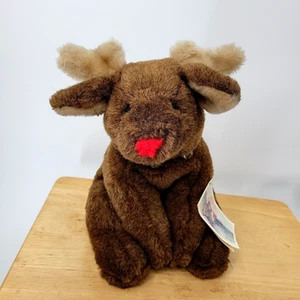 Etiquetas de peluche de alce de oso de peluche de 12 pulgadas de Vermont edición limitada 1987 - Imagen 1 de 10