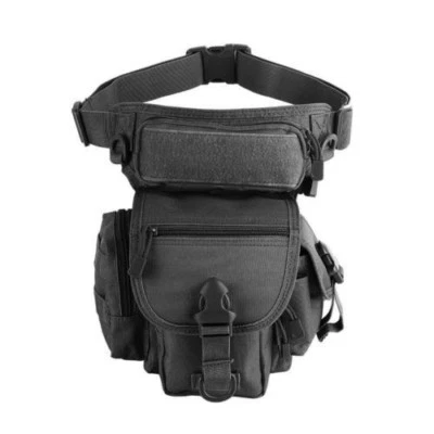 Men's Military Adjustable Tactical Drop-Leg Gun Holster Utility Bag Pistol Pouch - Image 1 of 4