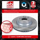 2x Brake Discs Pair Vented fits BMW 745 E65 4.4 Front 01 to 05 N62B44A 348mm Set