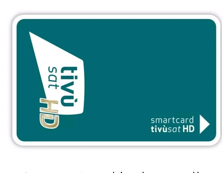 TESSERA HD SCHEDA  SMART CARD  TIVUSAT  GIÀ ATTIVATA ACTIVATED  - Immagine 1 di 1