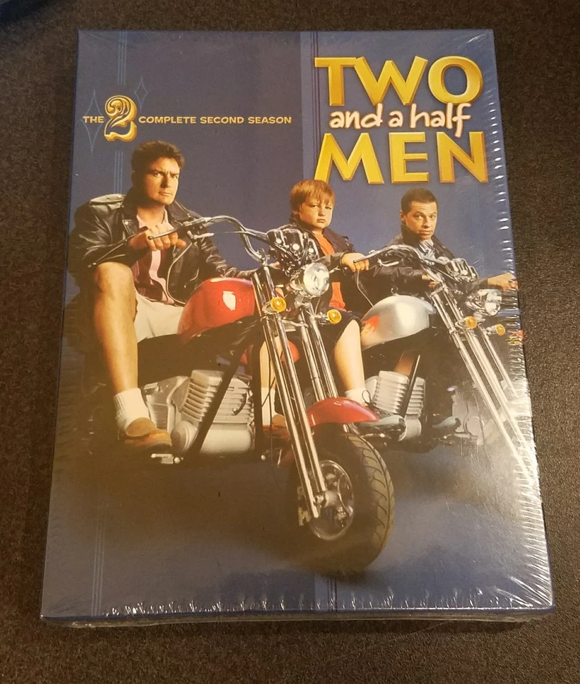 Two and a Half Men: The Complete Second Season (DVD, 4-Disc Set) 2 tv show NEW - Image 1 of 1