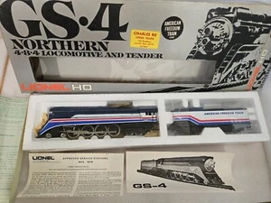 Lionel HO Scale American Freedom Train GS-4 4-8-4 Locomotive 5-6501 - Imagen 1 de 13