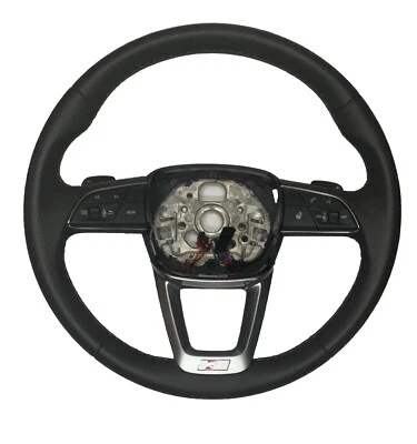 2023 Audi SQ5 Steering Wheel Black Aluminum OEM 80A-419-091-CN-JAH - Image 1 of 4