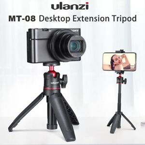 Mini Tripod Handle Extendable Monopod ULANZI MT-08 Camera 1/4" Screw Phone Clip