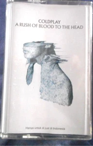 COLDPLAY A Rush Of Blood To The Head CASSETTE ~ Official INDONESIA ~ RARE - Picture 1 of 2