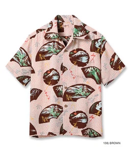 Sun Surf RAYON HAWAIIAN SHIRT “JAPANESE TRADITION” 3 Colors 5 Sizes 21645 - Picture 1 of 14
