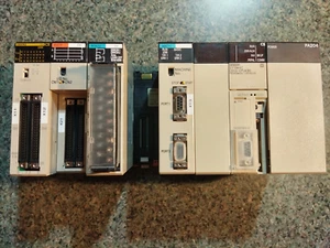 Omron SYSMAC CS1G-CPU43H PLC Controller, Power Supply PA204 Modules MAZAK LASER - Picture 1 of 19
