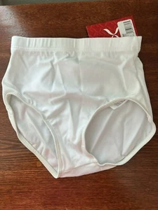 Girls & Ladies Capezio Dance Brief TB111/C White for undergarment and costumes - Picture 1 of 3