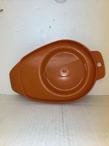 Bandeja para picar Tupperware solo 1432-2 naranja vintage - Imagen 1 de 2