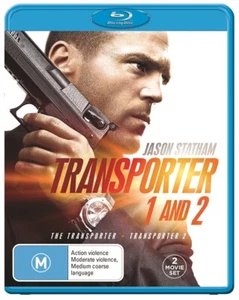 THE TRANSPORTER 1 & 2 BLU-RAY, NEW & SEALED, 2 DISC SET, FREE POST. - Picture 1 of 1