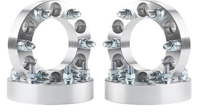 6x5.5 Wheel Spacers  1.25" Inch For Toyota 4Runner Tacoma FJ Cruiser 12x1.5 - Image 1 of 4