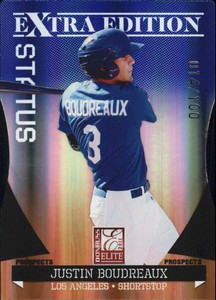 2011 Donruss Elite Extra Edition Prospects Status Baseball Card #177 Boudreaux