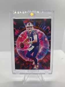 2023 Panini Luminance - Fuzion Josh Allen #1 Arancione /100 - Foto 1 di 2