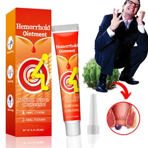 Hemorrhoids Ointment Herbal Cream Relief Piles Pain Reduce Itching - Picture 1 of 8
